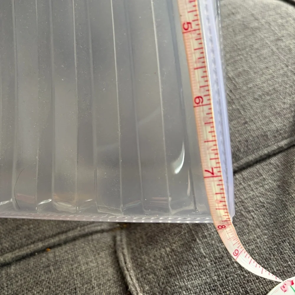 Forever 21 Clear Ribbed PVC Tote with Detachable Strap - Picture 6 of 10